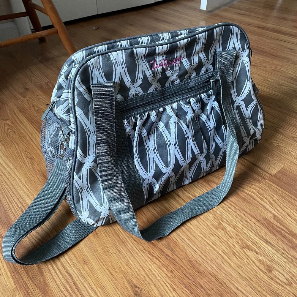 thirty one All In Tote in Charcoal Links - Picture 1 of 11